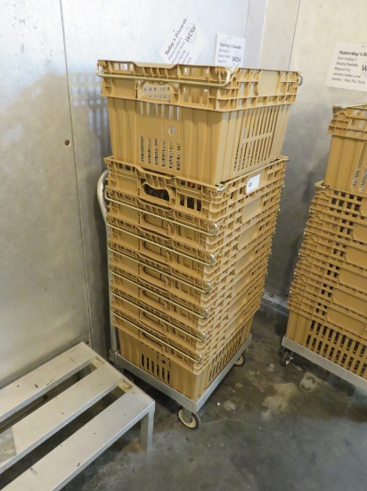 20x24 Produce Crates (With Cart)