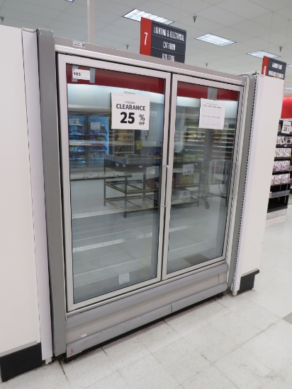 Hussmann Nrfv Freezer Door Case '96 - Sold By The Door - Remote Cooled, No Compressor