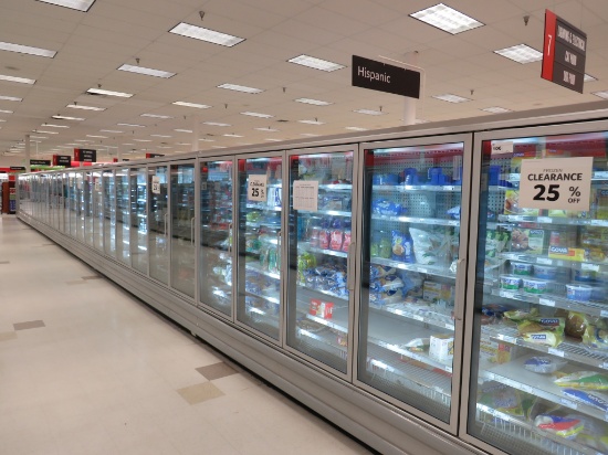 Hussmann Nrfv Freezer Door Cases '96 - Sold By The Door - Remote Cooled, No Compressor