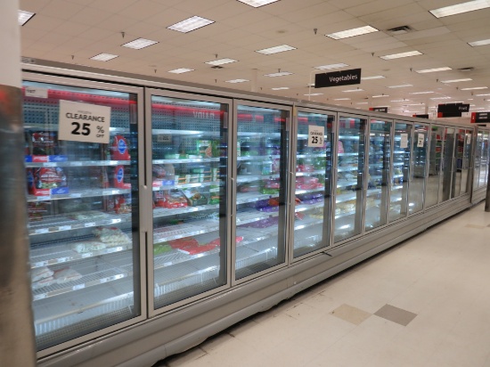 Hussmann Nrfv Freezer Door Cases '96 - Sold By The Door - Remote Cooled, No Compressor