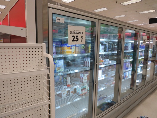 Hussmann Nrfv Freezer Door Cases '96 - Sold By The Door - Remote Cooled, No Compressor