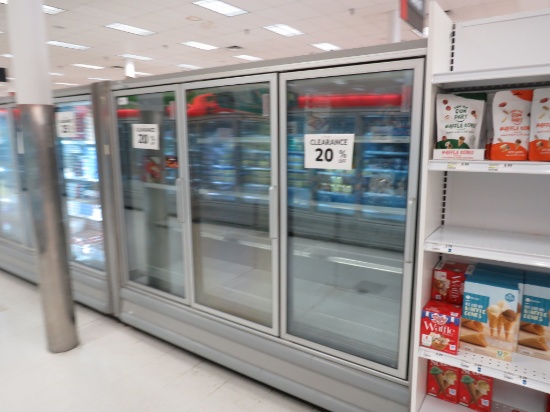 Hussmann Nrfv Freezer Door Case '96 - Sold By The Door - Remote Cooled, No Compressor