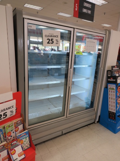 Hussmann Nrfv Freezer Door Case '96 - Sold By The Door - Remote Cooled, No Compressor