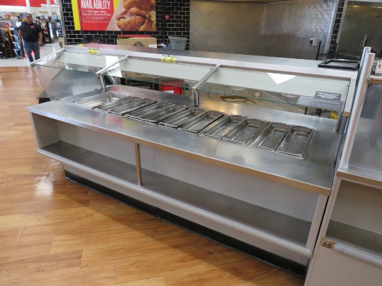 8ft Ameridiser 6-Well Hot Bar