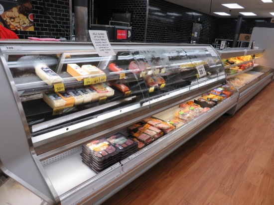 12FT BARKER SD SERVICE DELI CASE '09 - REMOTE COOLED, NO COMPRESSOR