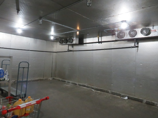 17X28X10 WALK-IN DAIRY COOLER - NO COMPRESSOR