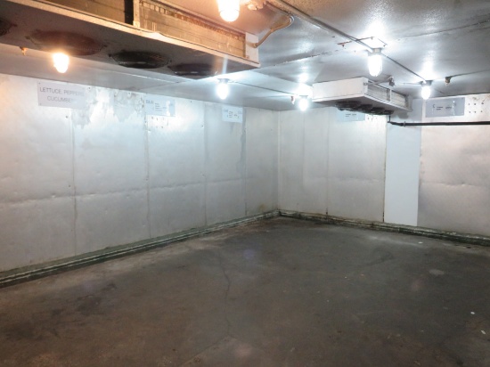 17X24X8 WALK-IN PRODUCE COOLER / 9X10 FREEZER / 8X10 COOLER - NO COMPRESSOR