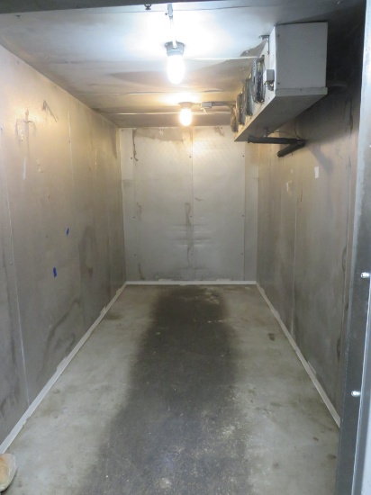 7x15x8 Walk-In Bakery Freezer - No Compressor