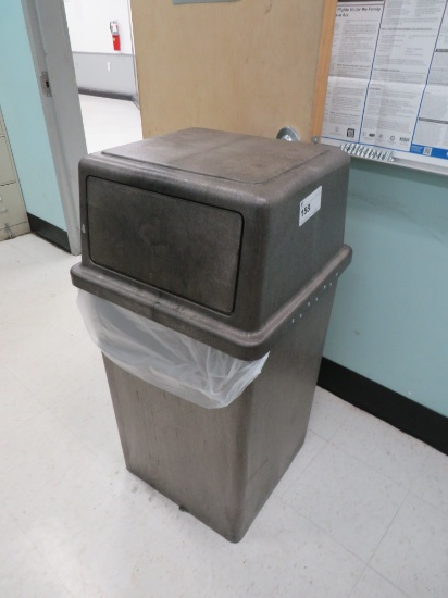 Brown Outdoor Trash Cans