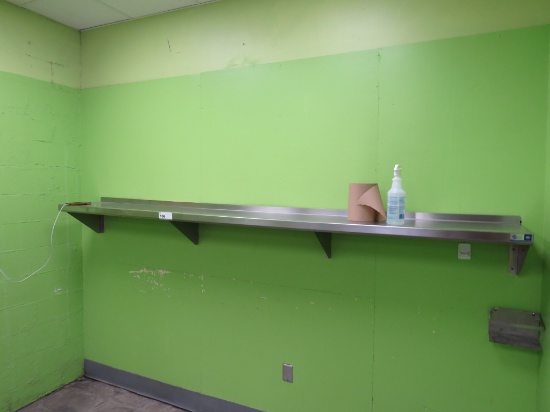 115-Inch S/Steel Wall Shelf