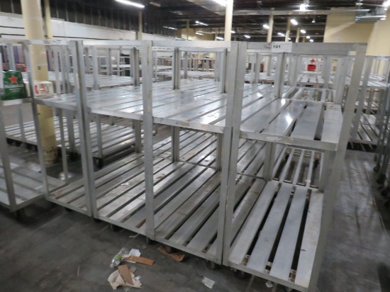 24X60 2-DECK ALUMINUM COOLER CARTS