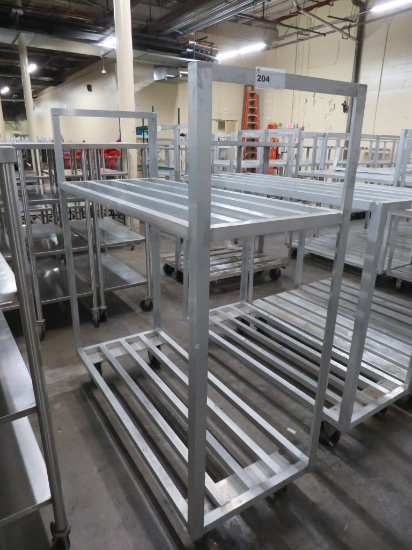 24X60 2-DECK ALUMINUM COOLER CART