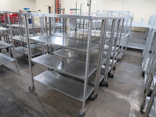 20X48 S/STEEL 4-DECK COOLER RACKS