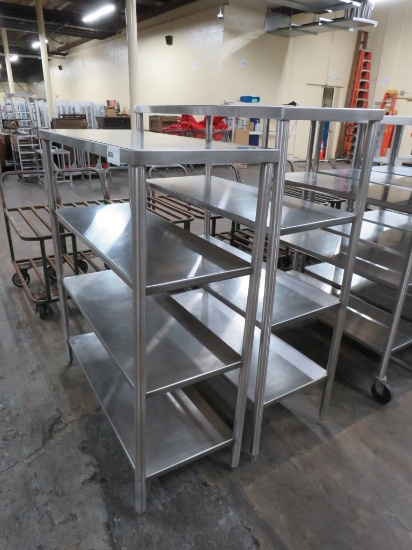 20x48 S/Steel 4-Deck Cooler Racks