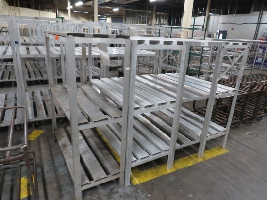 24x48, 20x48 3-Deck Cooler Racks