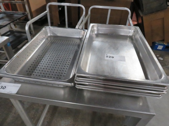 S/Steel Insert Pans