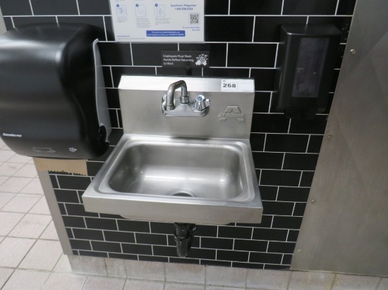 STAINLESS STEEL HAND SINK