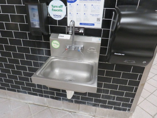 STAINLESS STEEL HAND SINK