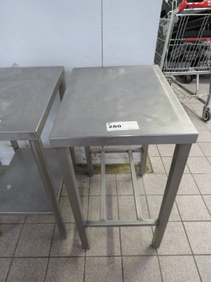 18x24 Stainless Steel Table