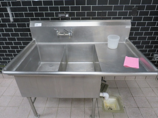 60-Inch 2-Compartment Sink