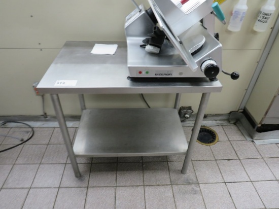 24x36 Stainless Steel Table