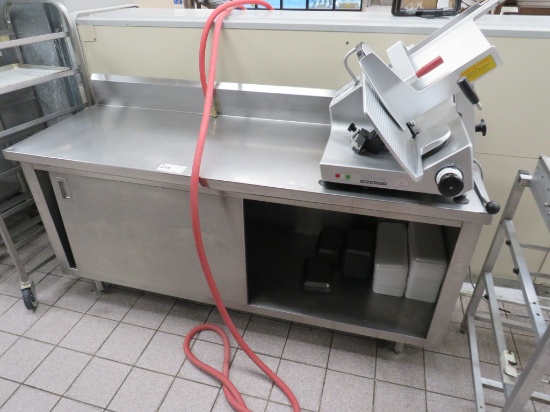 6ft Stainless Steel Table - 24in Deep