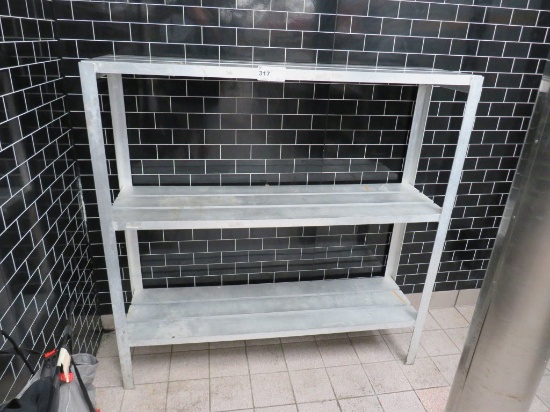 16X60 3-DECK ALUMINUM COOLER RACK