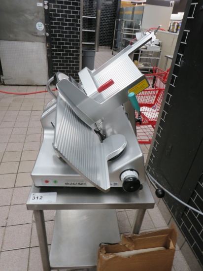 Bizerba Gsp Deli Slicer With Sharpener