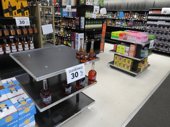 36x36 3-Deck Display Tables