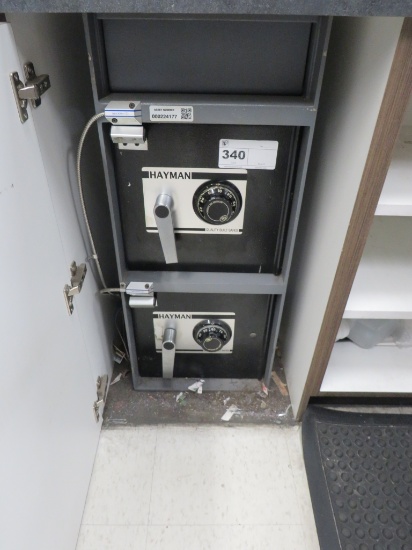 HAYMAN 2-DOOR SAFE W/COMBINATION