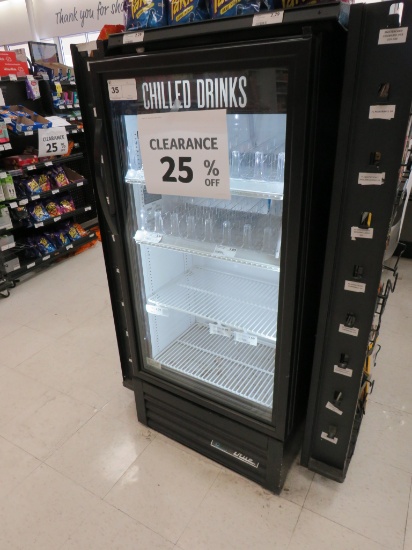 TRUE SELF-CONTAINED GLASS-DOOR COOLER GDM-10SSL-HC-TSL01
