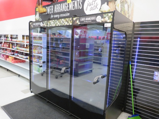 Structural Concepts F3dr Self-Contained 3-Door Floral Cooler