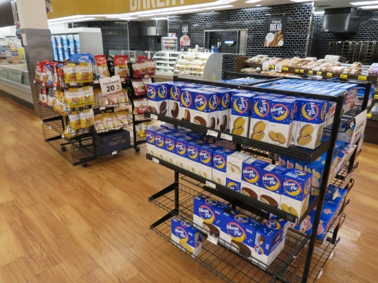 44x48 4-Way Display Racks
