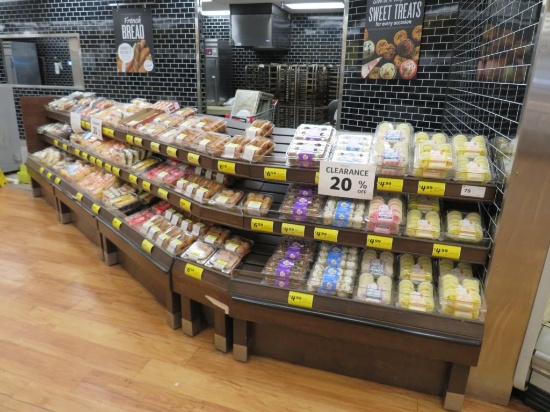 48-Inch 3-Deck Bakery Display Tables