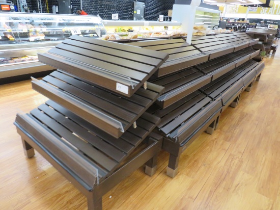 48-INCH 3-DECK BAKERY DISPLAY TABLES