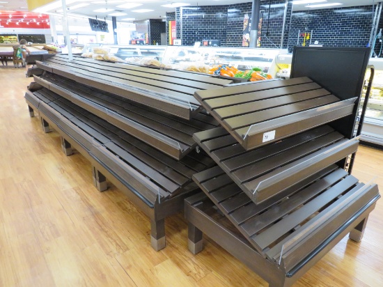 48-INCH 3-DECK BAKERY DISPLAY TABLES