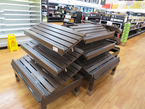 48-INCH 3-DECK BAKERY DISPLAY TABLES