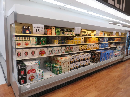 Hill/Phoenix O5dm Beer Cases '09 (1-8ft, 1-12ft) - Remote Cooled, No Compressor