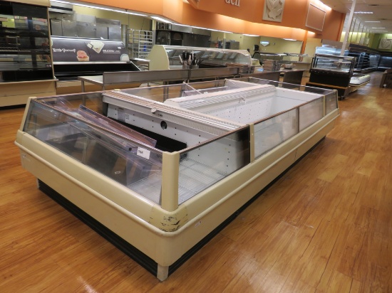 HILL/PHOENIX OWIZ FREEZER CASES 2010 (1-8FT, 2-6FT) - REMOTE COOLED, NO COMPRESSOR