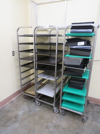 S/STEEL SHEET PAN RACKS