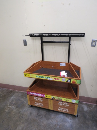 36-INCH 2-DECK PRODUCE DISPLAY