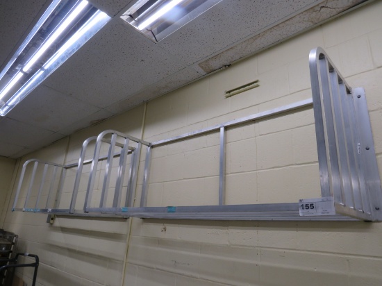 5FT ALUMINUM WALL SHELVES