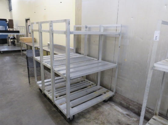 20X48 3-DECK ALUMINUM COOLER CARTS