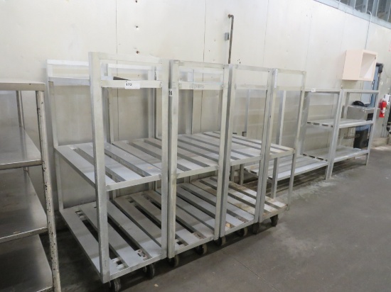 20X48 3-DECK ALUMINUM COOLER CARTS