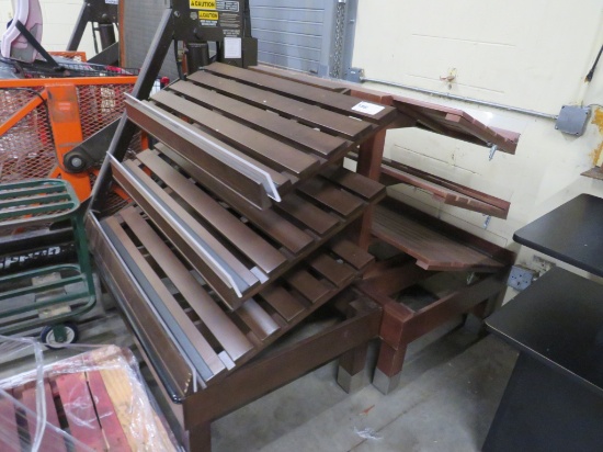 48-INCH 3-DECK BAKERY DISPLAY TABLES