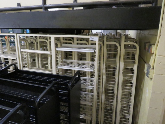 24-INCH TAN MERCHANDISERS 8IN SHELVES