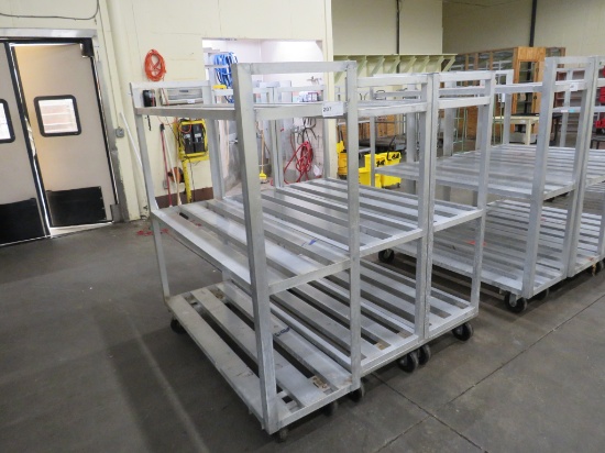 20X60 3-DECK ALUMINUM COOLER CARTS
