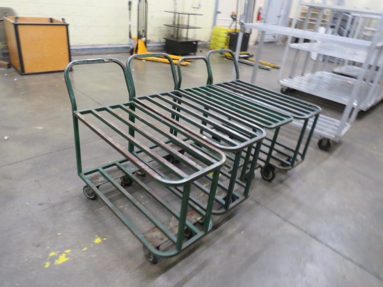 GREEN 2-DECK STOCK CARTS