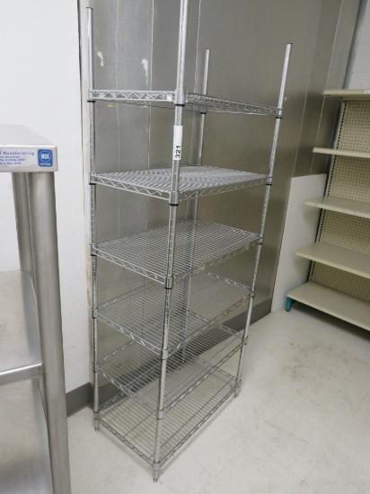 18X36 CHROME METRO RACK