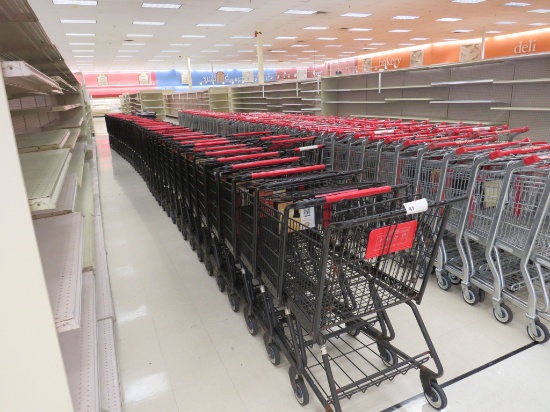 TECHNIBILT BLACK SHOPPING CARTS
